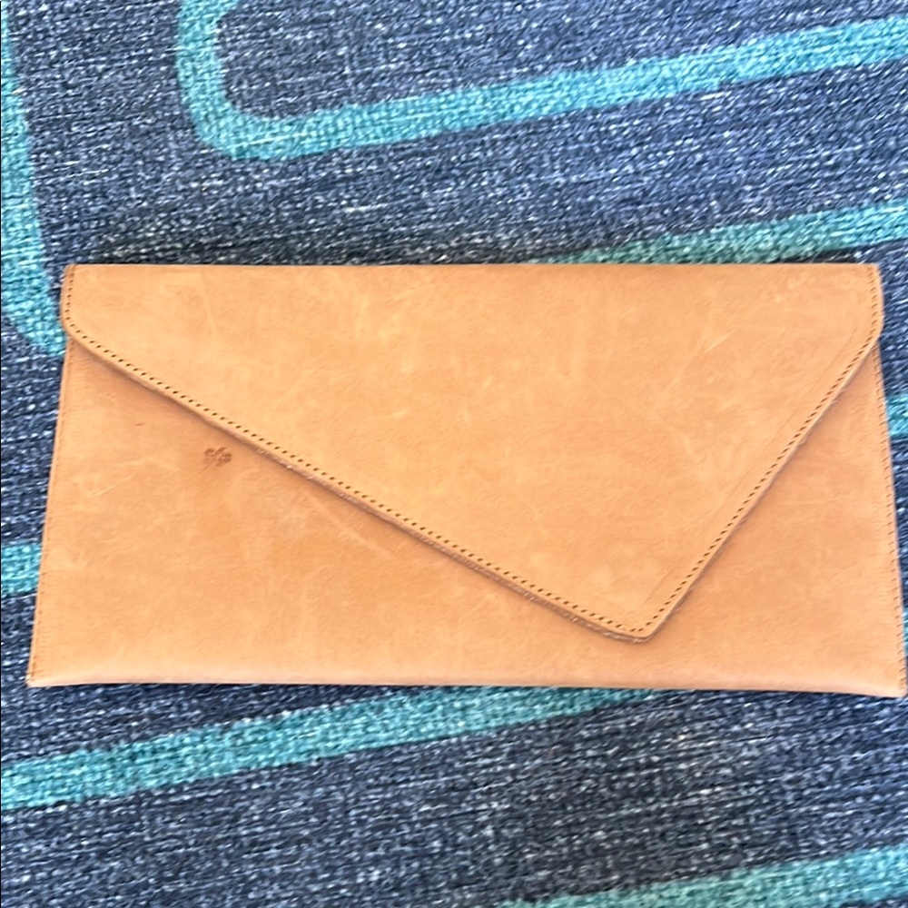 Nisolo Tan Clutch